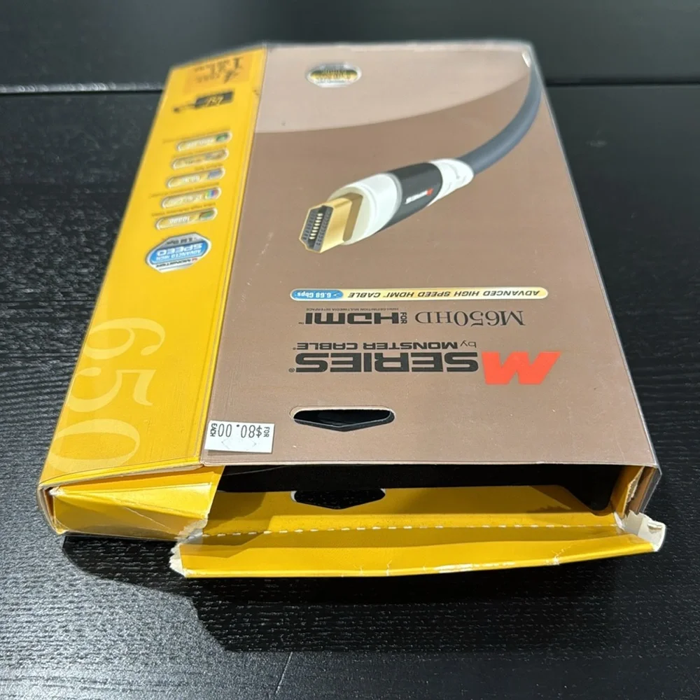 Monster M-Series M650HD Advanced High Speed HDMI Cable